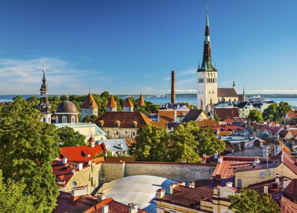 Charming Loft Near Old Town Apartment Tallinn Exterior foto
